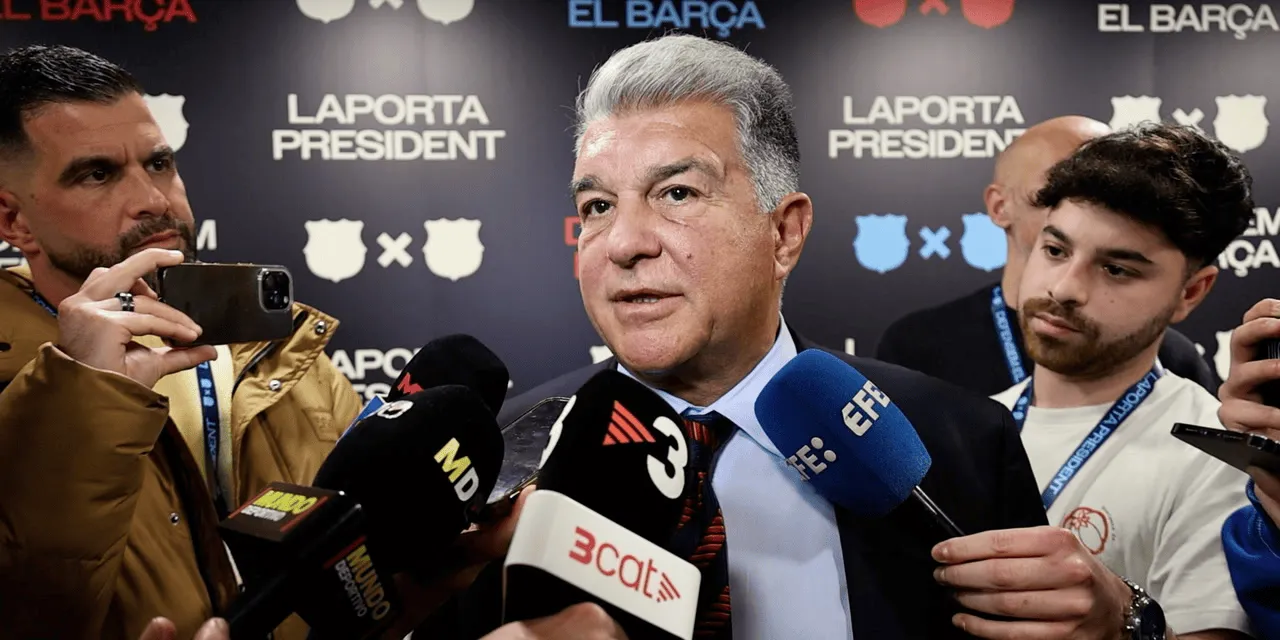 开云正版应用-拉波尔塔：已向欧足联提交中期财报，引援压力正逐步缓解